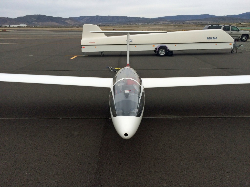 17M Kestrel, the first glider I've flown with flaps.